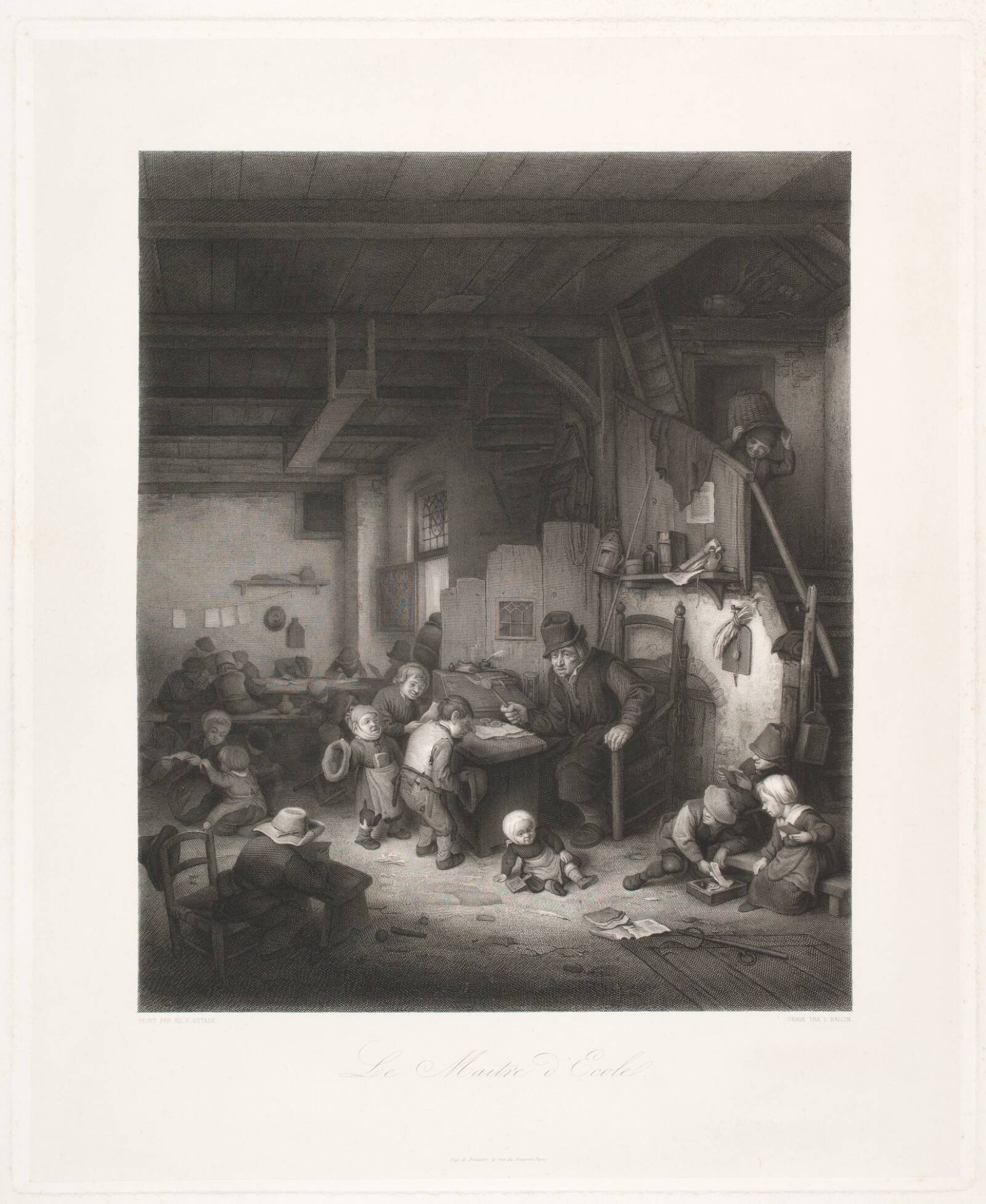Skolemesteren, Joel Ballin, 1848-1870