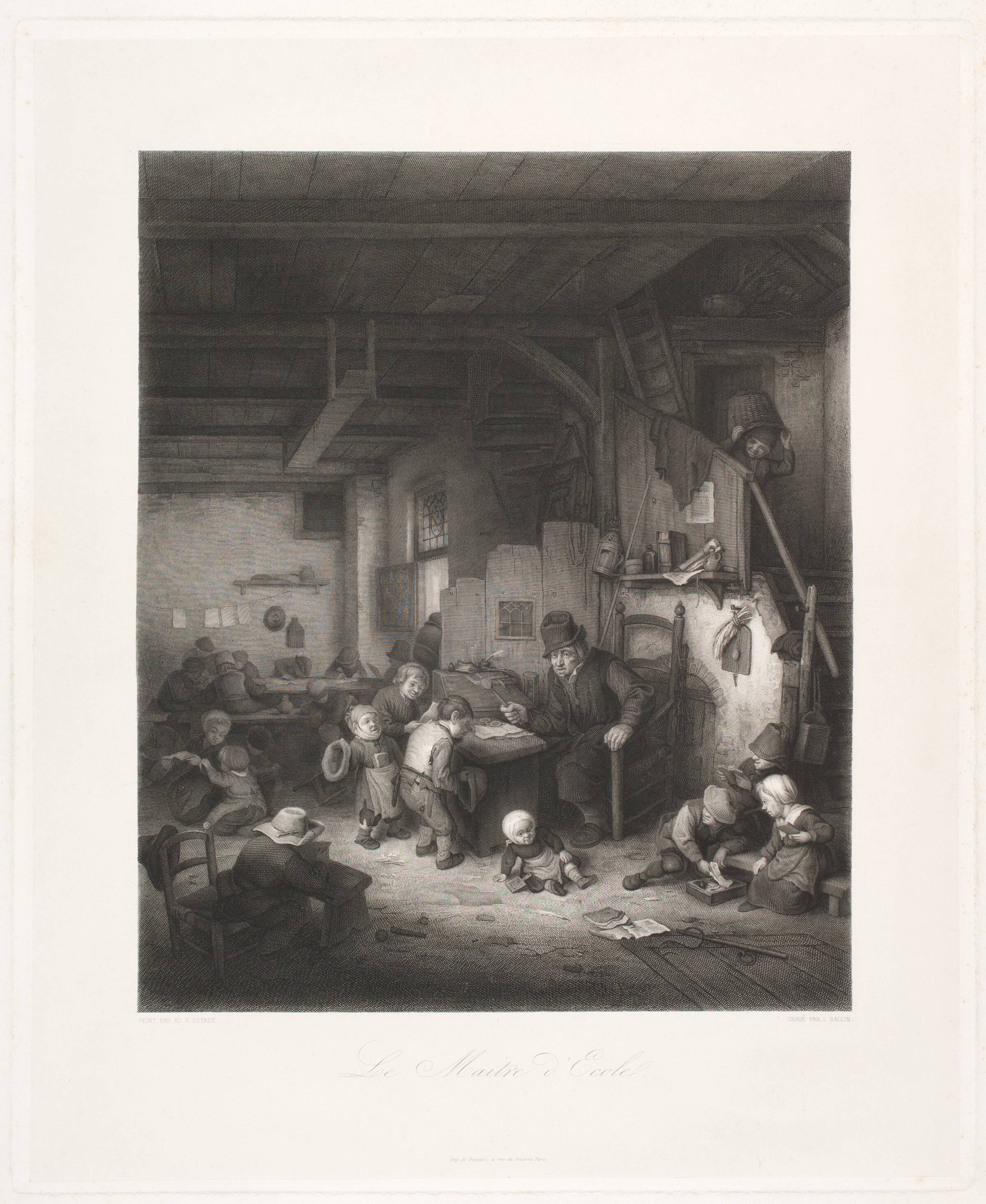 Skolemesteren, Joel Ballin, 1848-1870