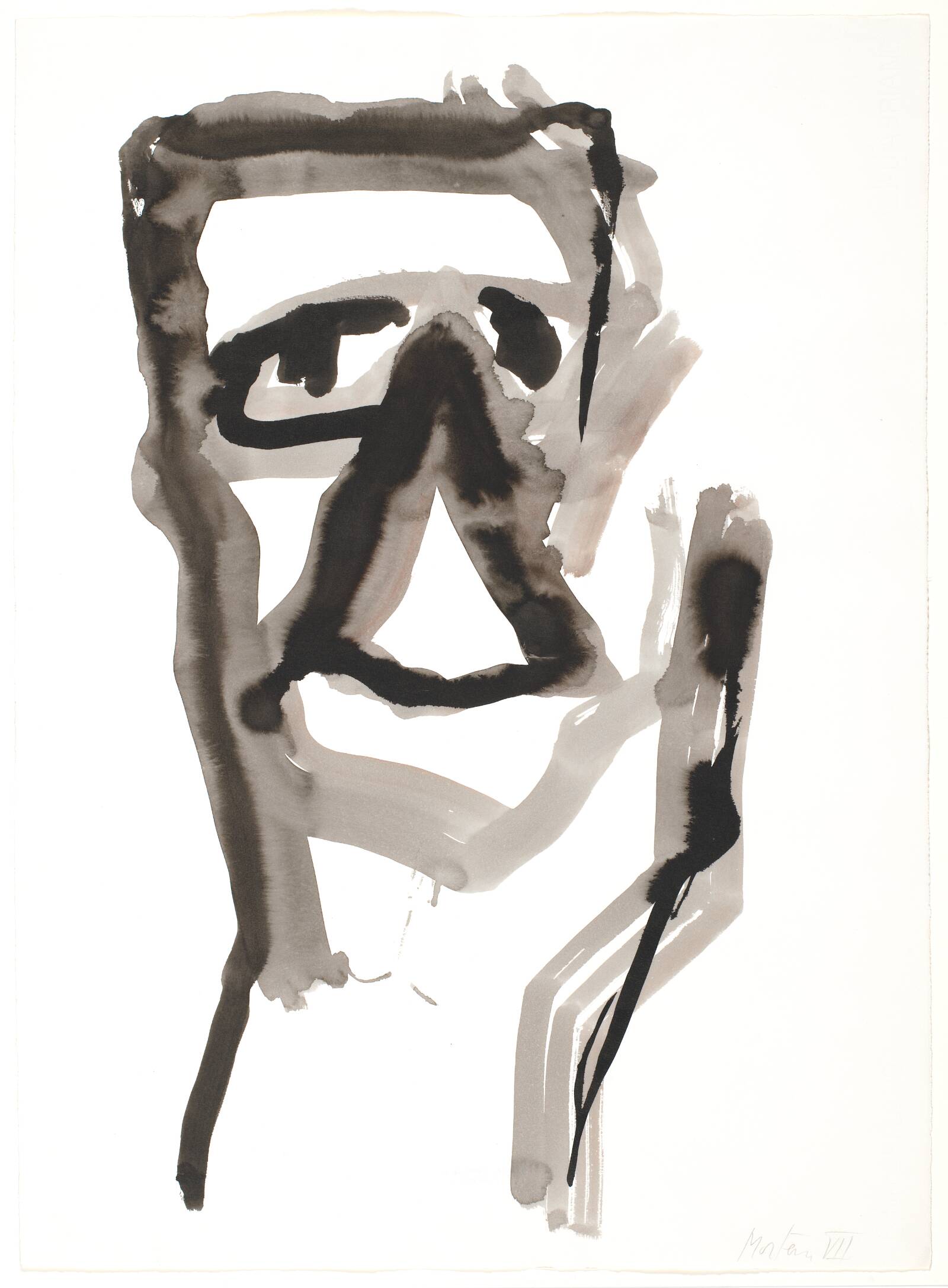 "Farvel til Paris", Richard Mortensen, 1963-1966