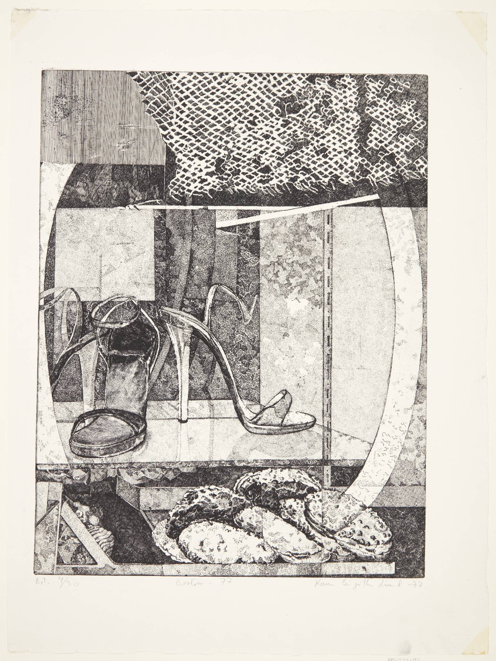 "Berlin - 77", Karin Birgitte Lund, 1977