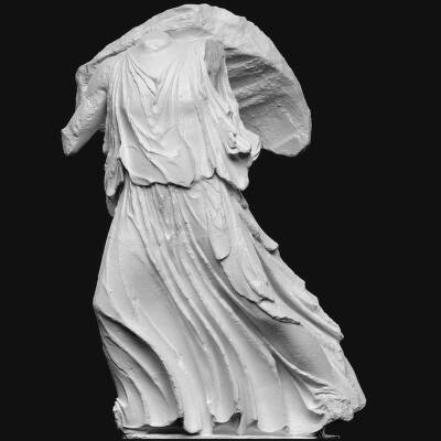 Løbende kvindefigur, Artemis?
