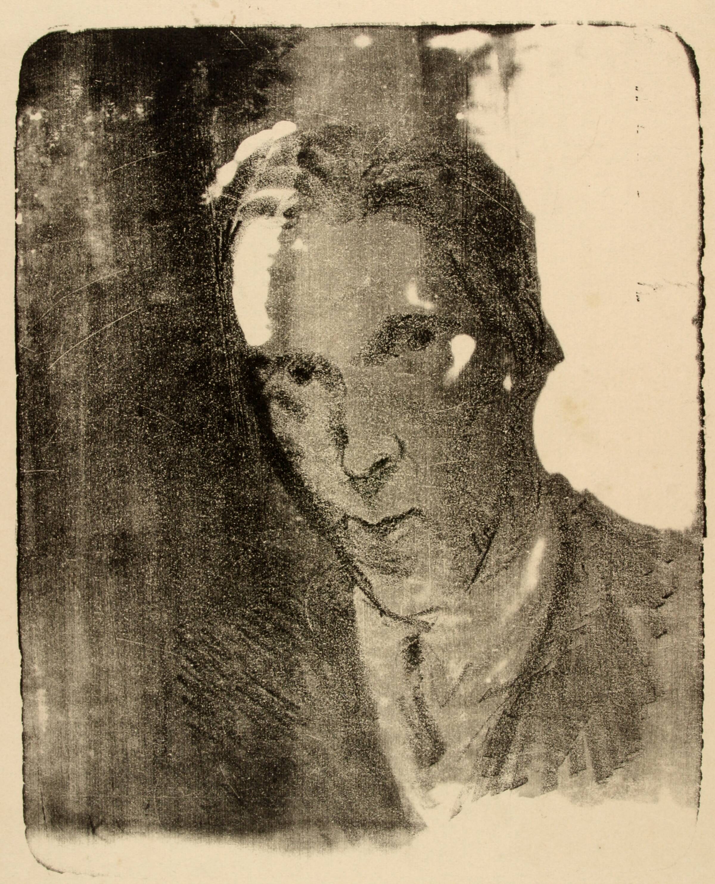 Selvportræt, Kaj Ejstrup, 1929