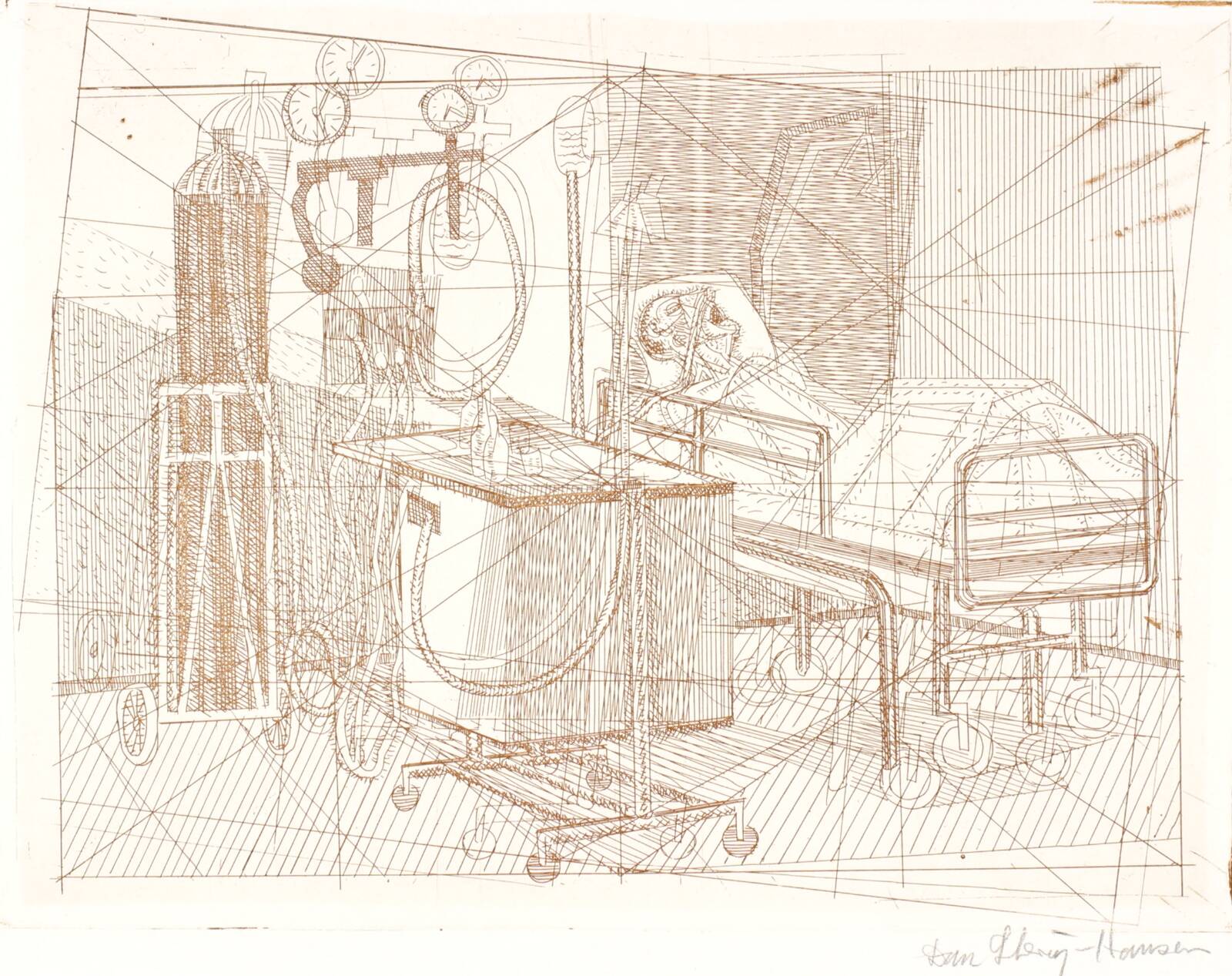 Hospital, Dan Sterup-Hansen, 1981