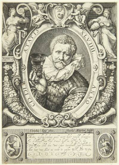 Portræt af Vincent Jacobsz. Coster