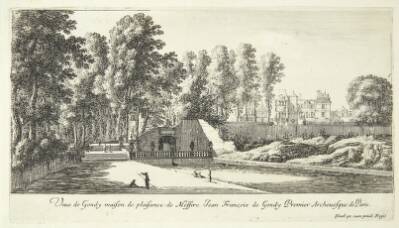 Udsigt mod Château de Saint-Cloud