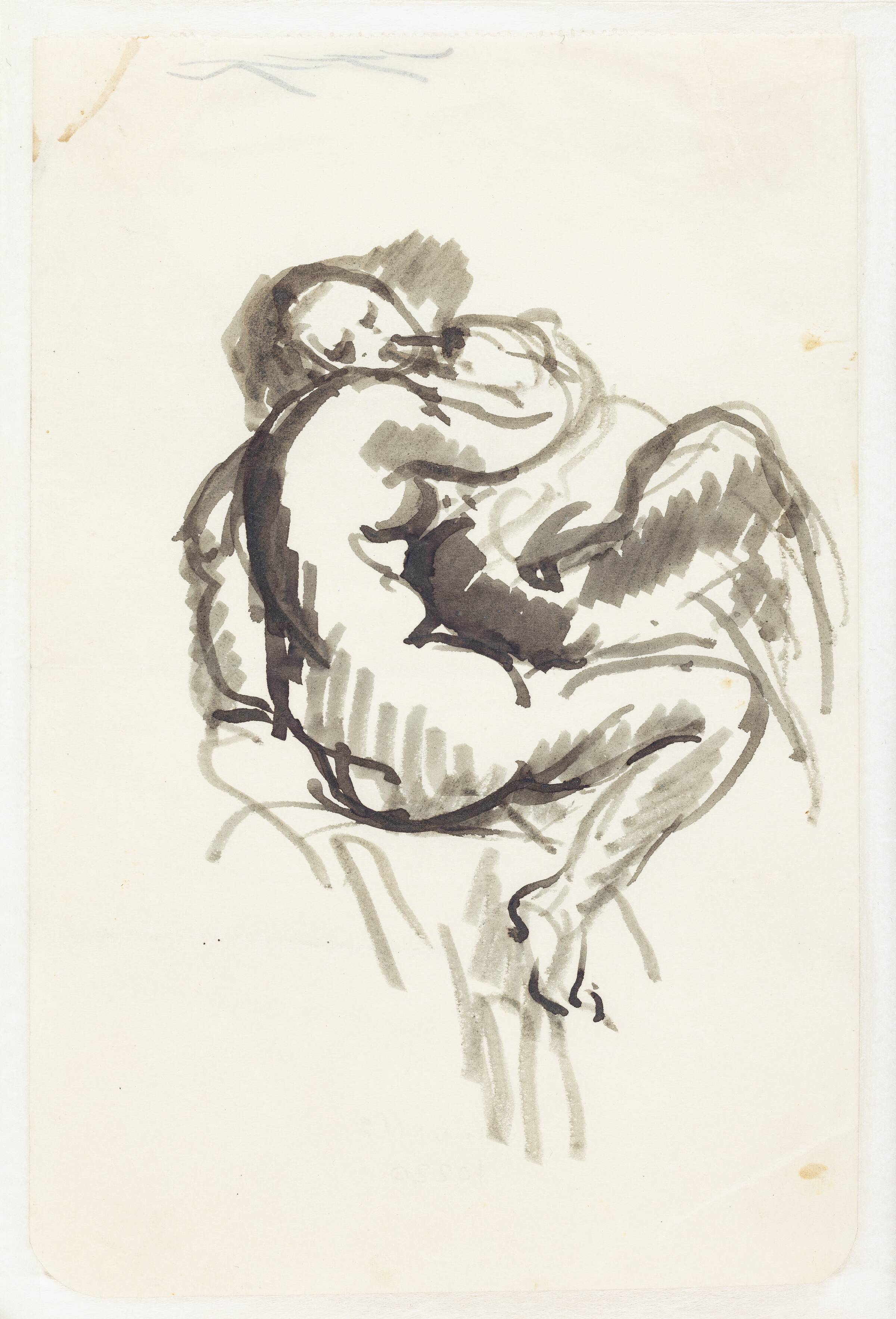 Studie til "Leda med svanen", Kai Nielsen, 1918