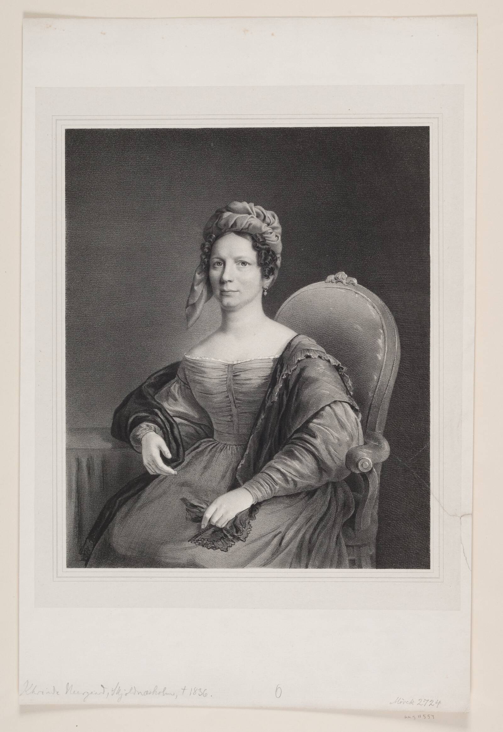 Elisabeth Hendrine de Neergaard, Carl Müller, 1838-1848