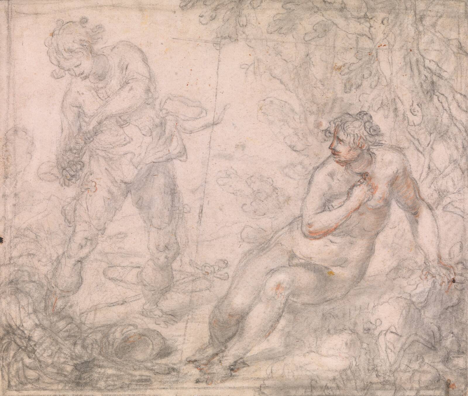 Roger befrier Angelica, Giovanni Biliverti, 1585-1644