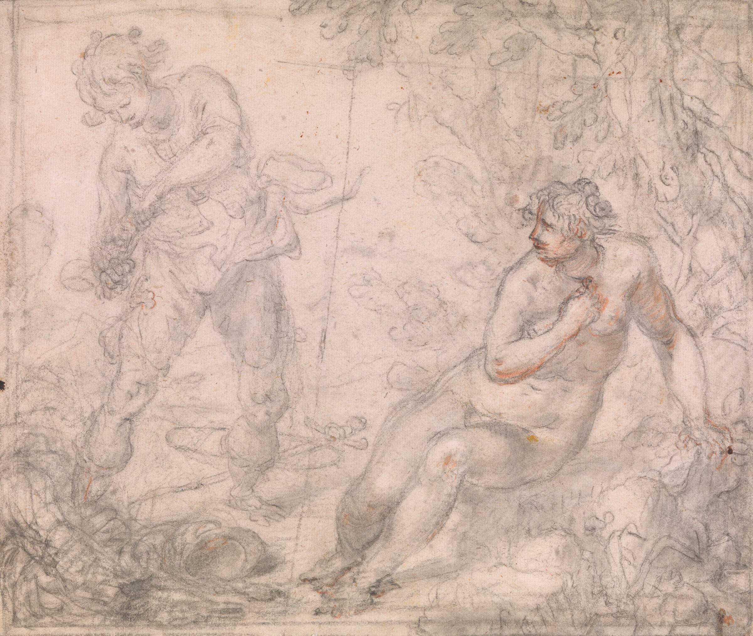 Roger befrier Angelica, Giovanni Biliverti, 1585-1644