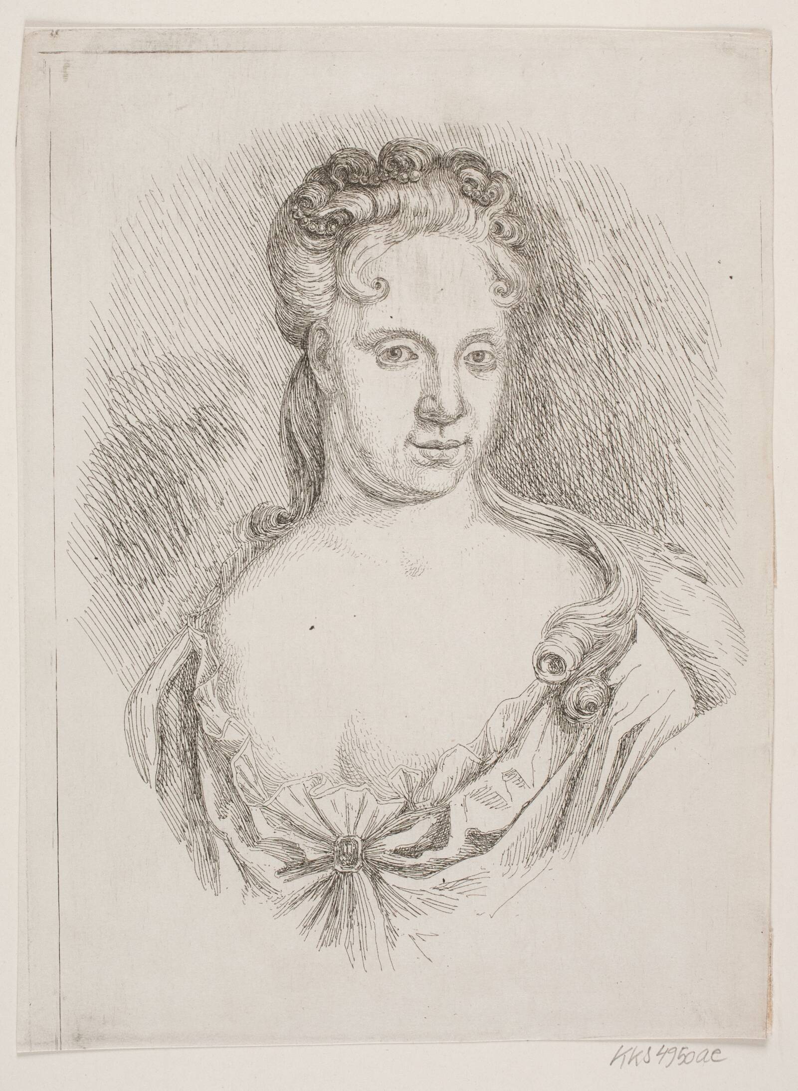 Dameportræt, Vilhelm Kyhn, 1839-1902