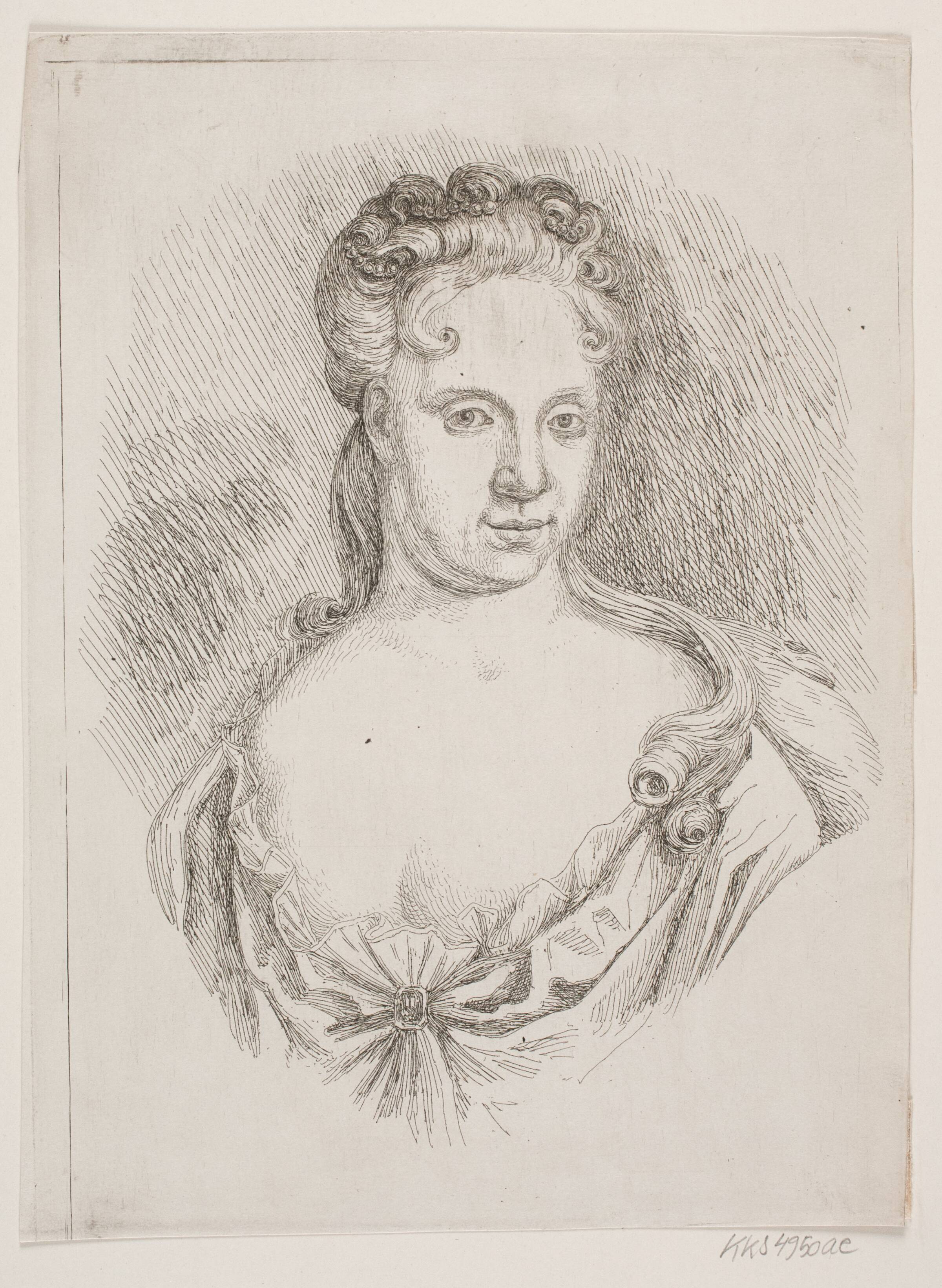 Dameportræt, Vilhelm Kyhn, 1839-1902