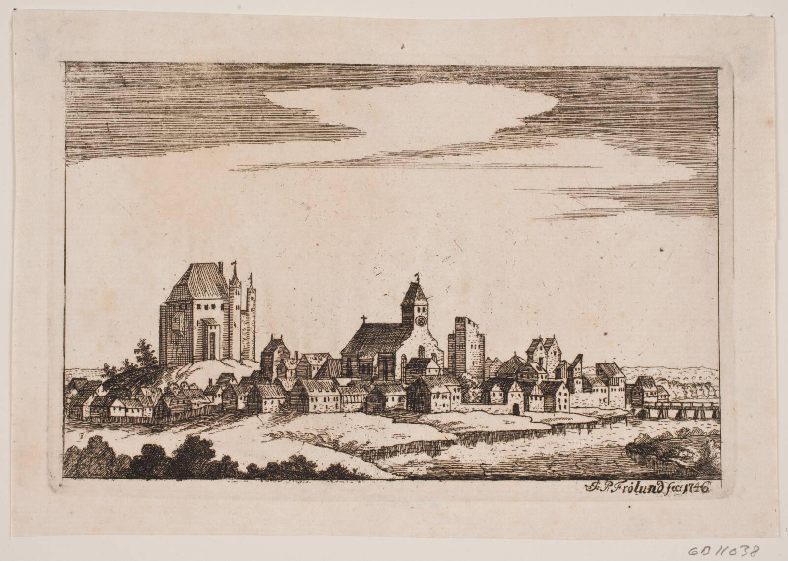 En by, J.P. Frølund, 1746
