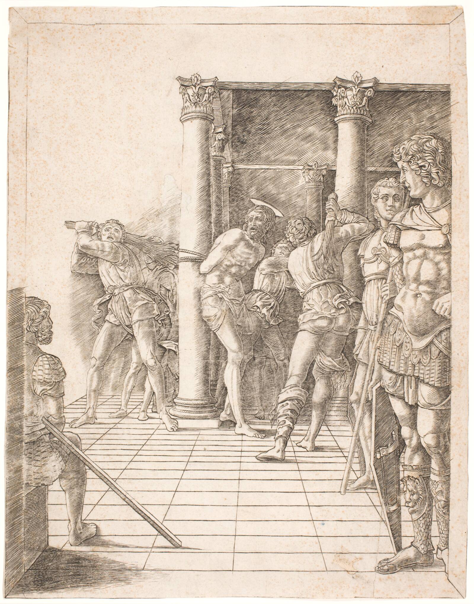 Kristus piskes, Ubekendt, 1470-1500