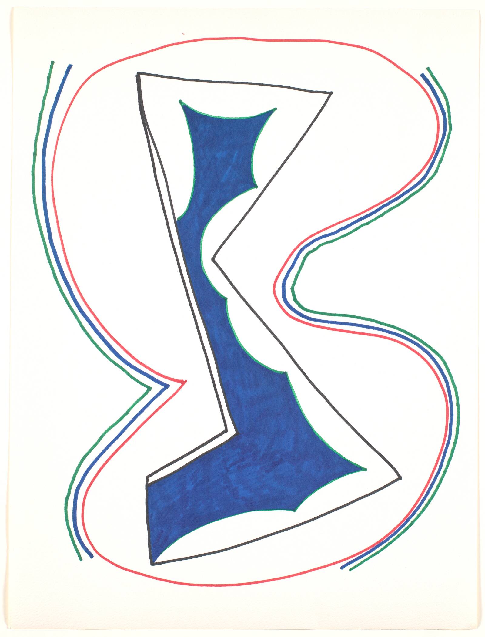 Uden titel, Richard Mortensen, 1970-1972
