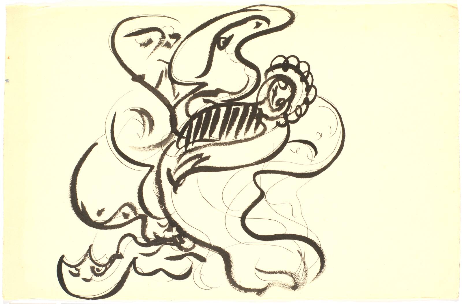 Figurgruppe, Richard Mortensen, 1944-1946