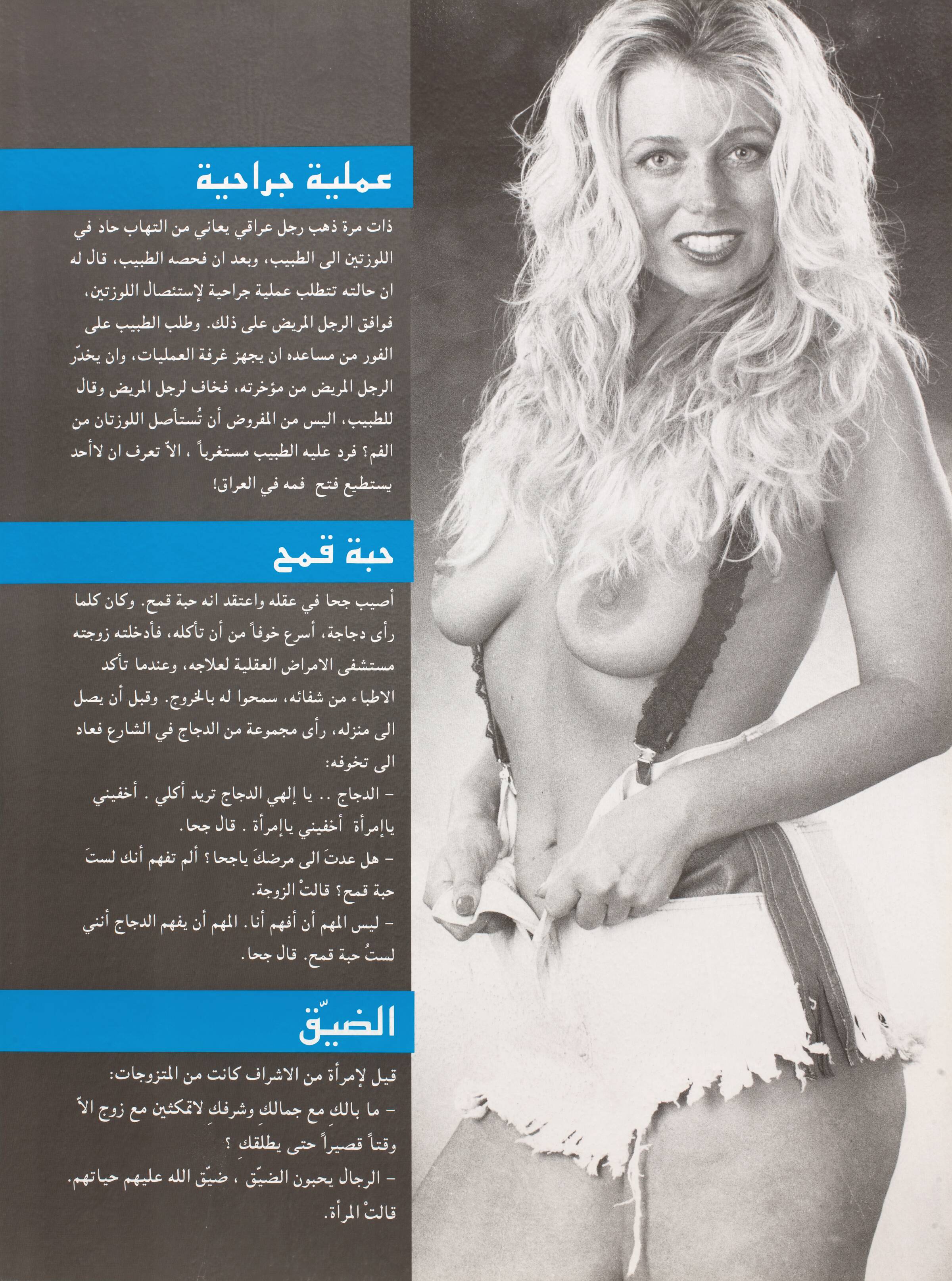 Arabic Jokes, Jens Haaning, 1996
