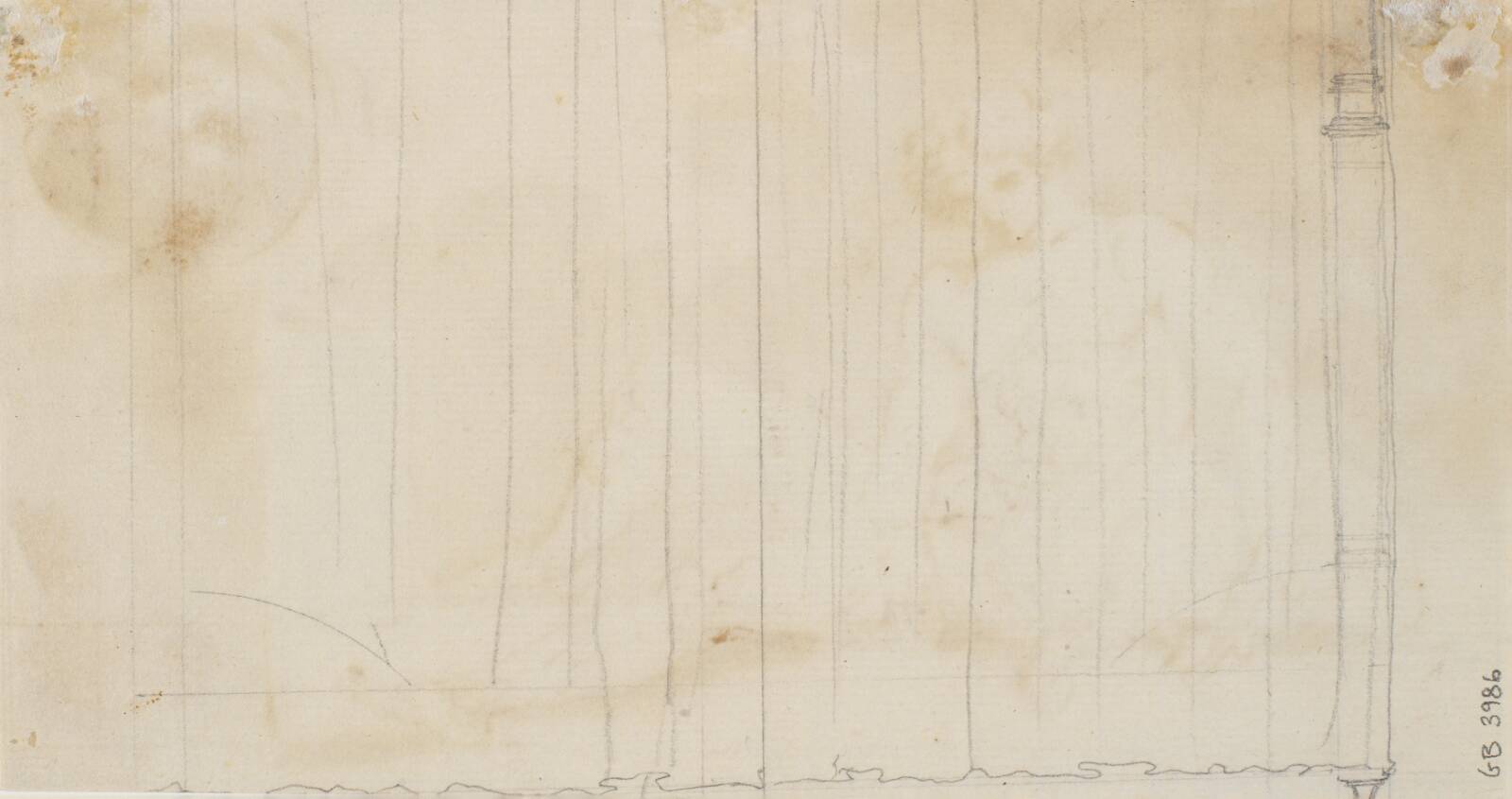 Udkast til forhæng, Nicolai Abildgaard, 1743-1809