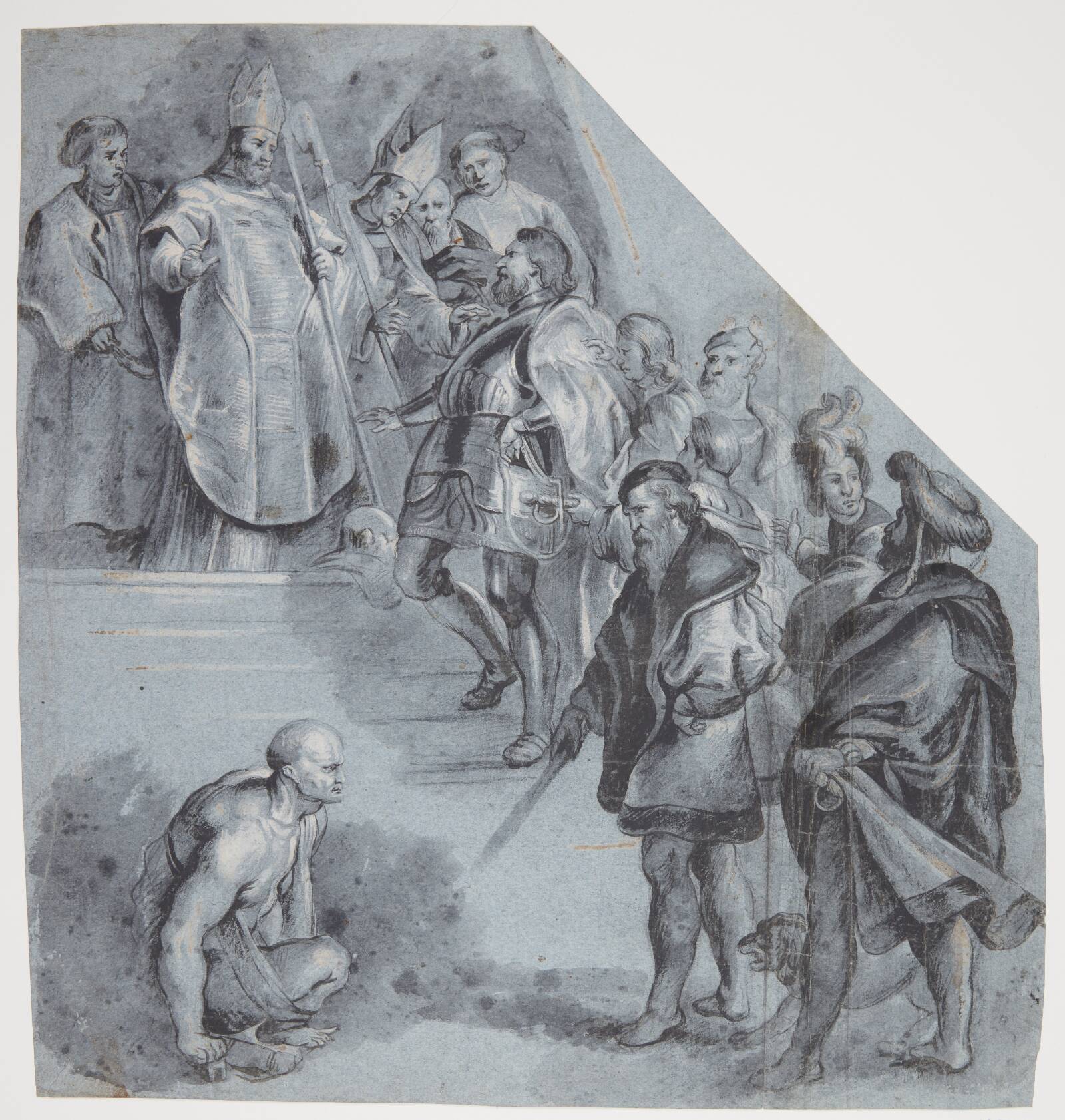 St. Bavos omvendelse, Ubekendt, 1550-1650