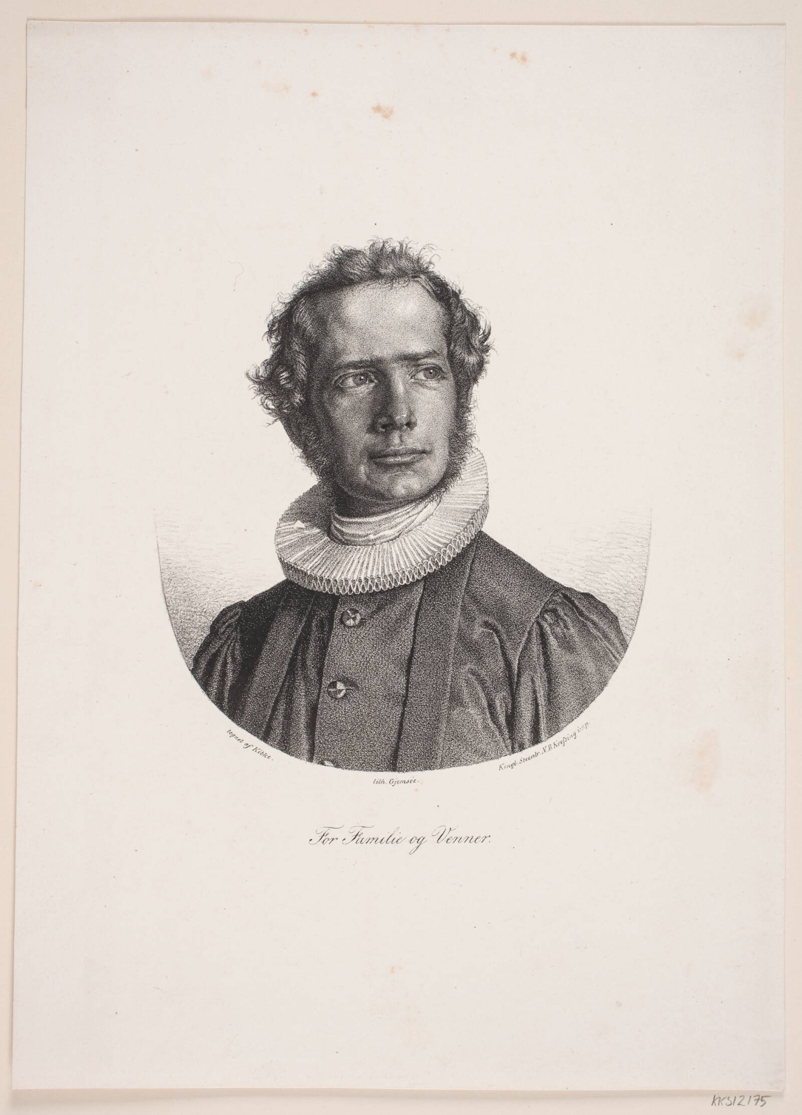 Nicolai Laurentius Feilberg, Peter Henrik Gemzøe, 1834