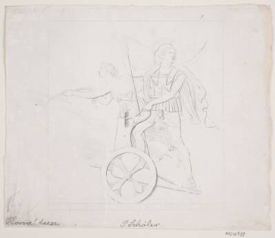 Udsnit af Thorvaldsens Alexanderfrise