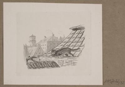 Illustration til O. Specter, "Fabler for Børn"
