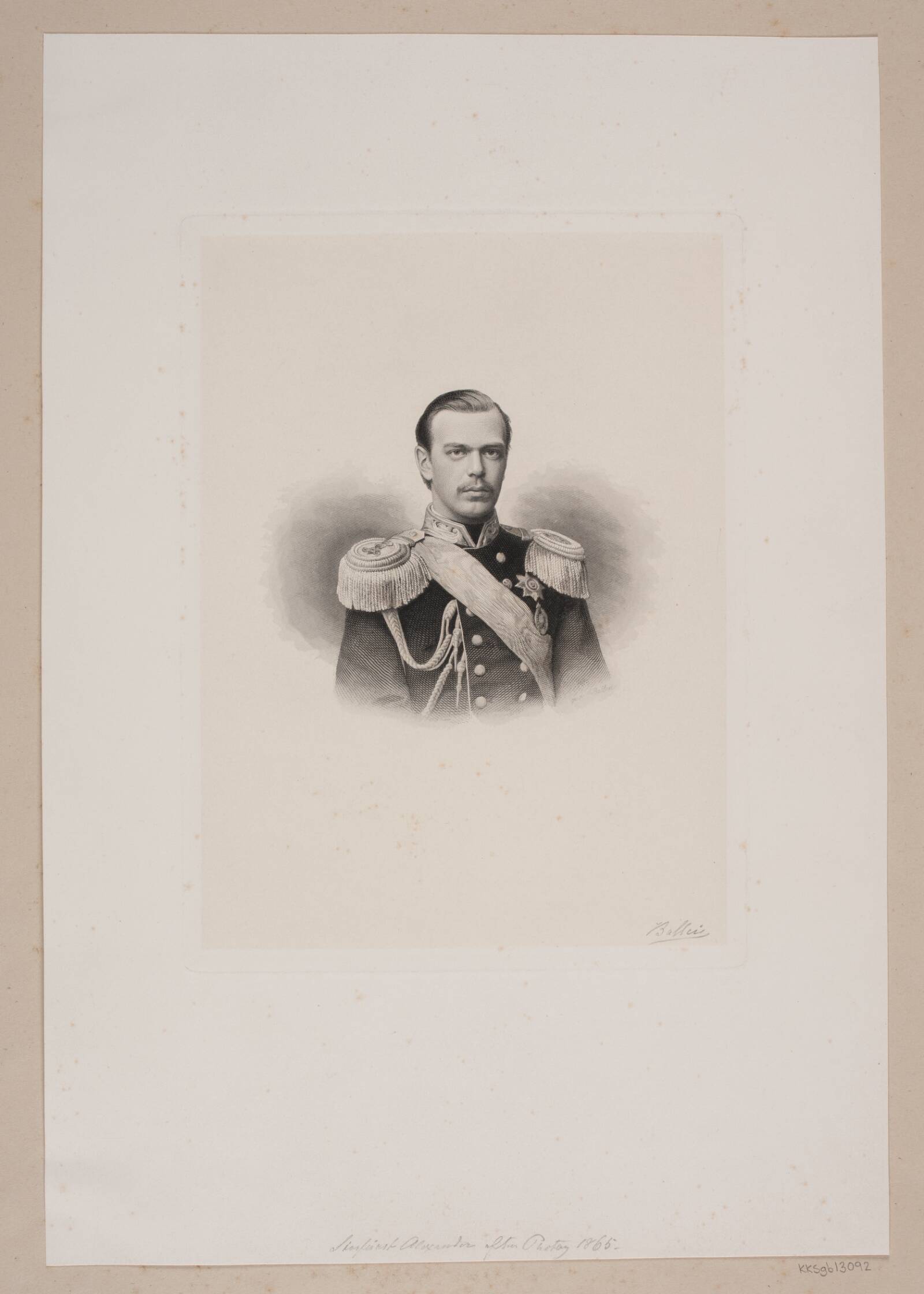 Storfyrst Alexander, Joel Ballin, 1863