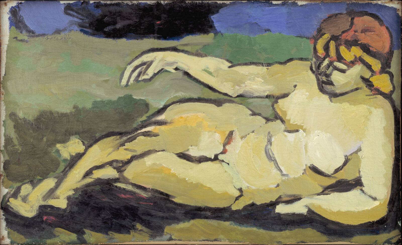 Liggende model, Richard Mortensen, 1939-1942