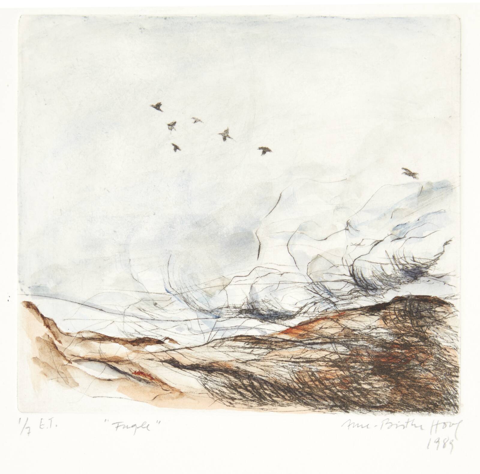 "Fugle", Anne-Birthe Hove, 1989