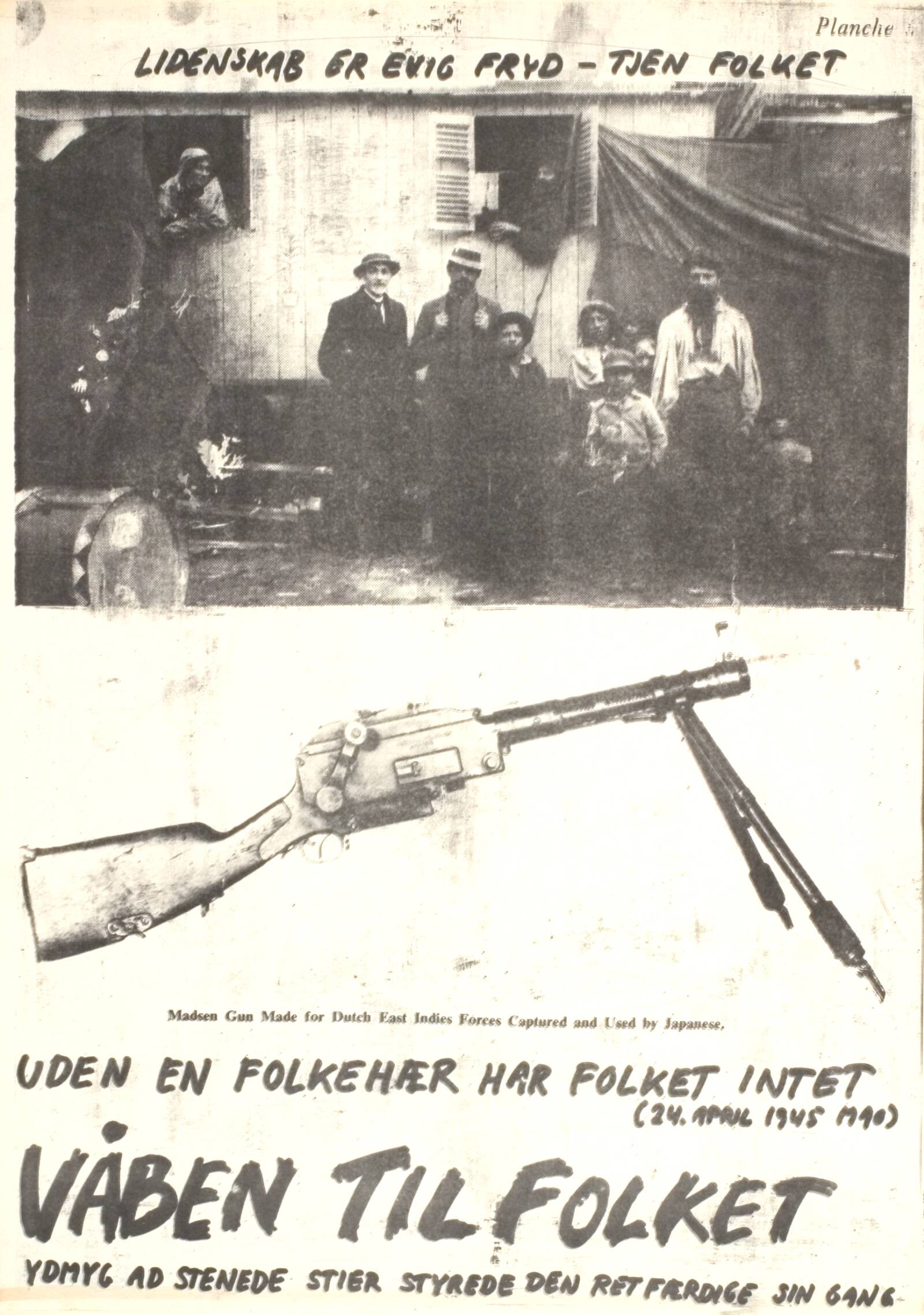 "Våben til folket", Bjørn Nørgaard, 1970