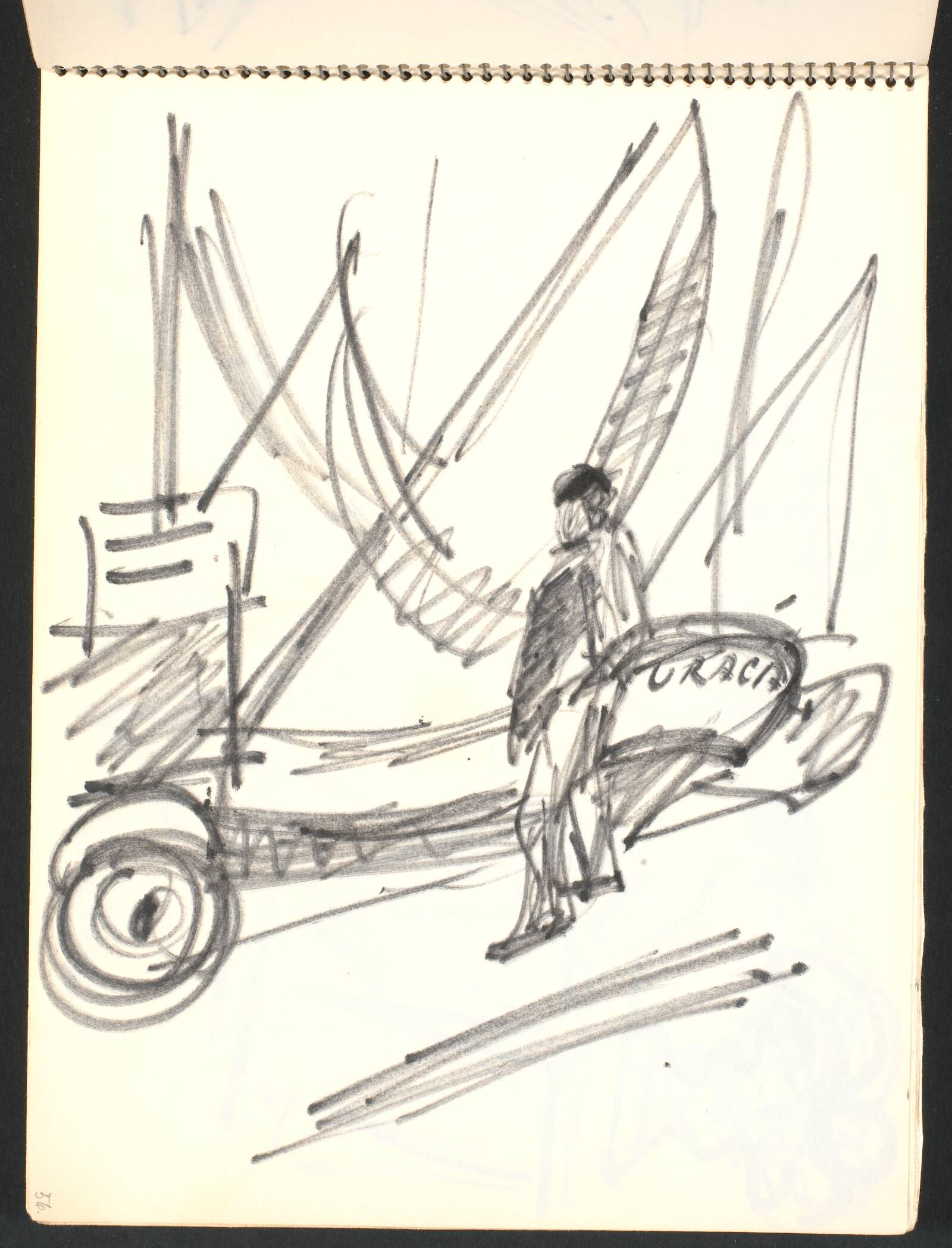 Havnemotiv, Gottfred Eickhoff, 1952