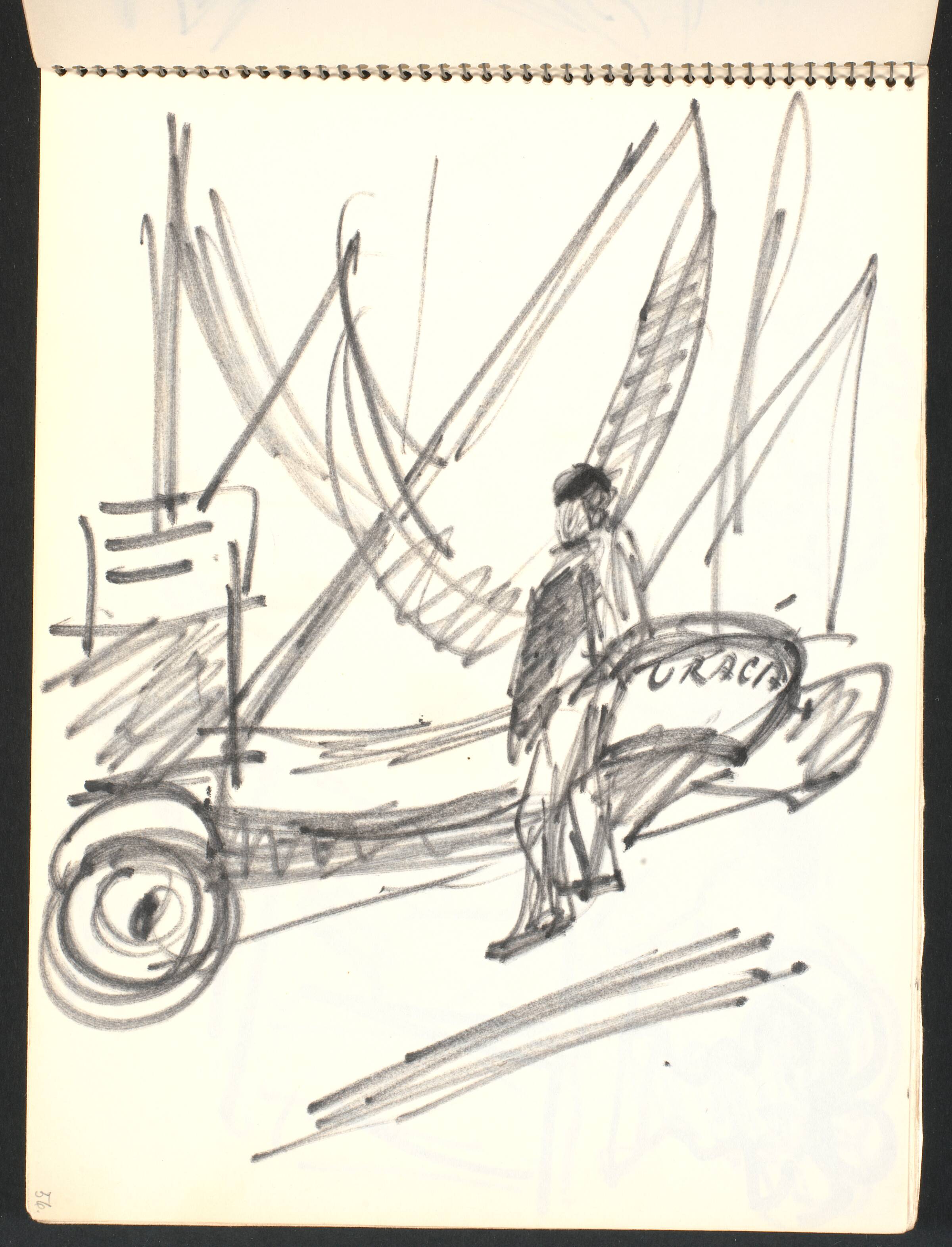 Havnemotiv, Gottfred Eickhoff, 1952