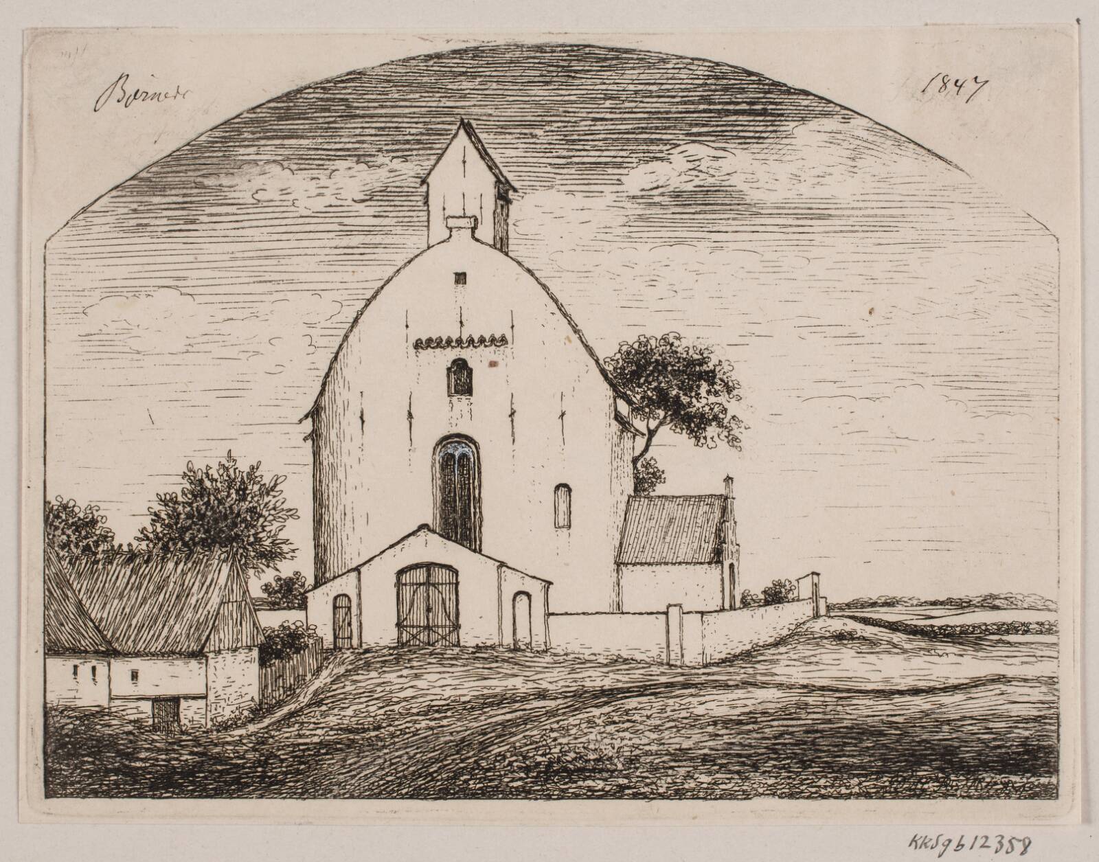 Bjernede kirke, Peter Herman Rasmussen, 1847