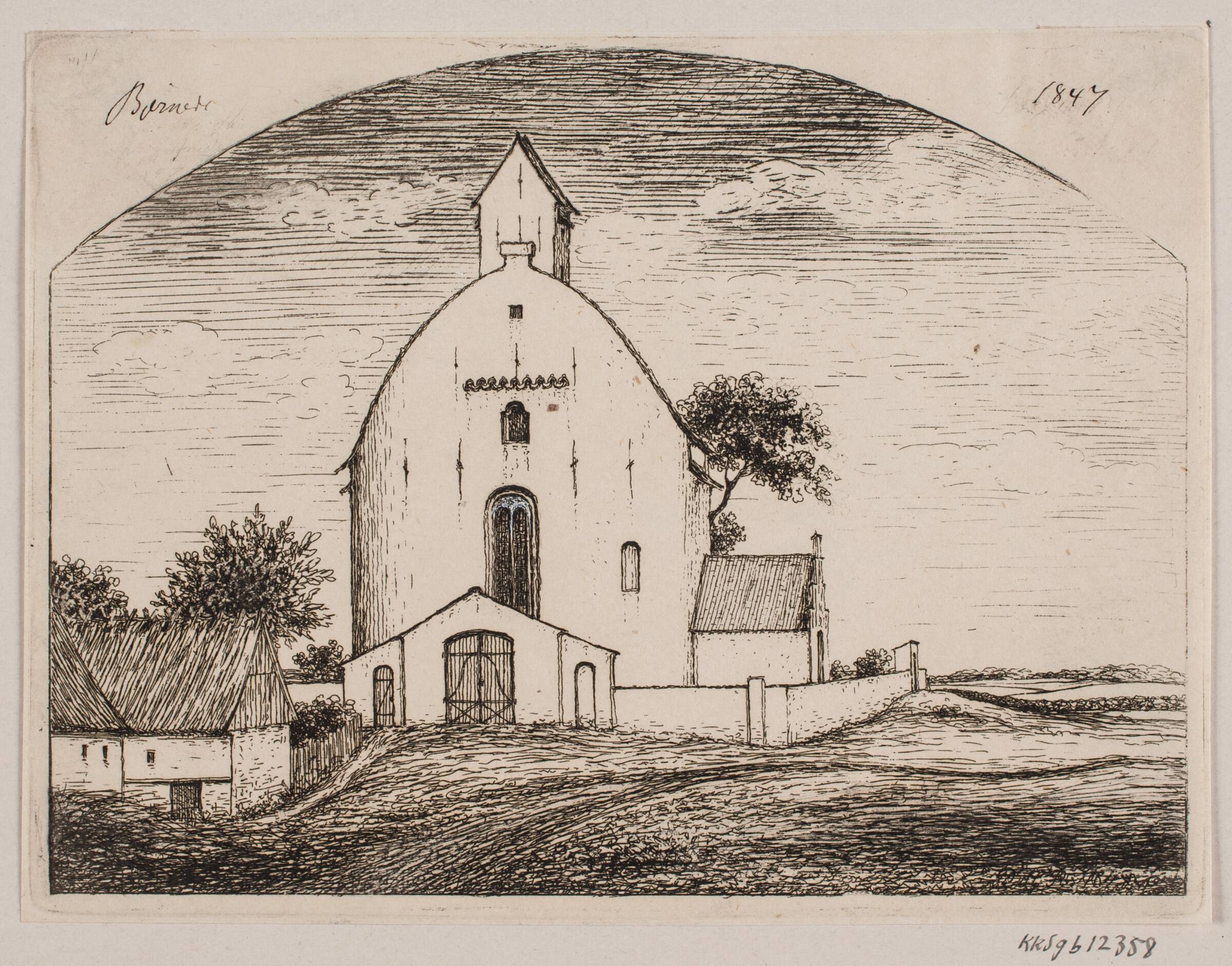 Bjernede kirke, Peter Herman Rasmussen, 1847