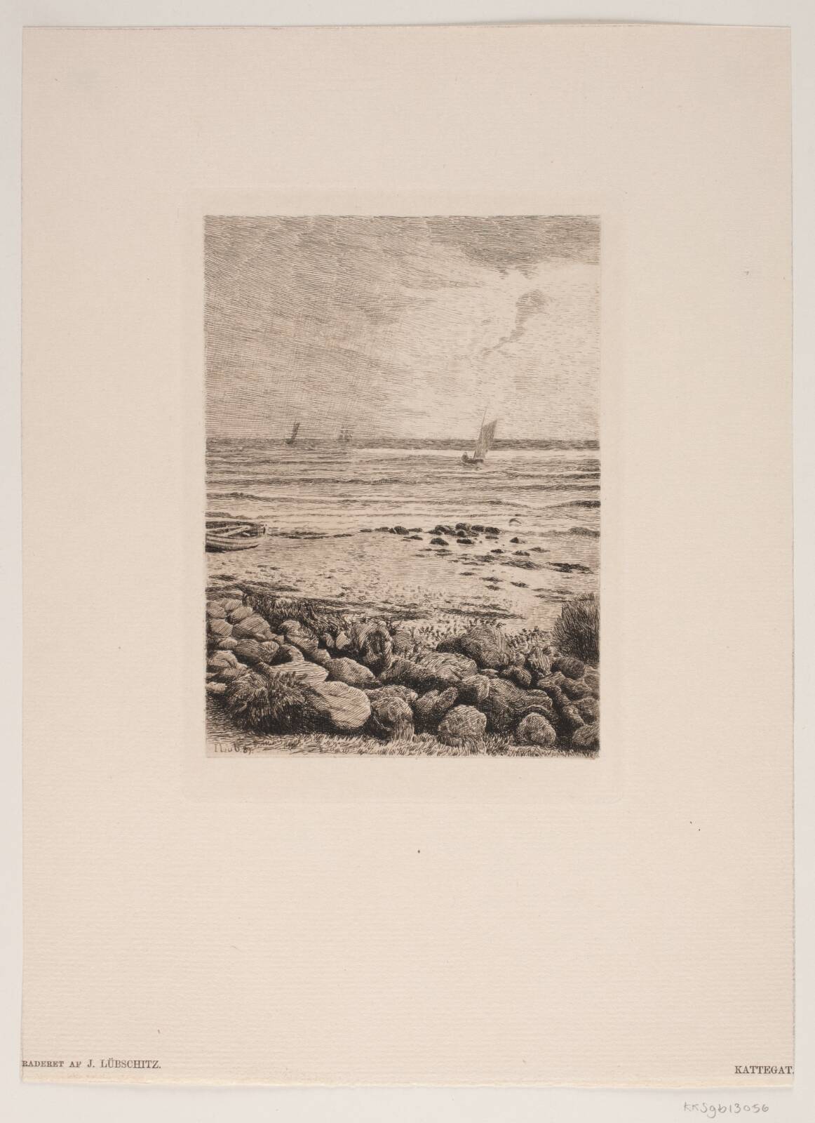 Kattegat, by John Lübschitz, 1889