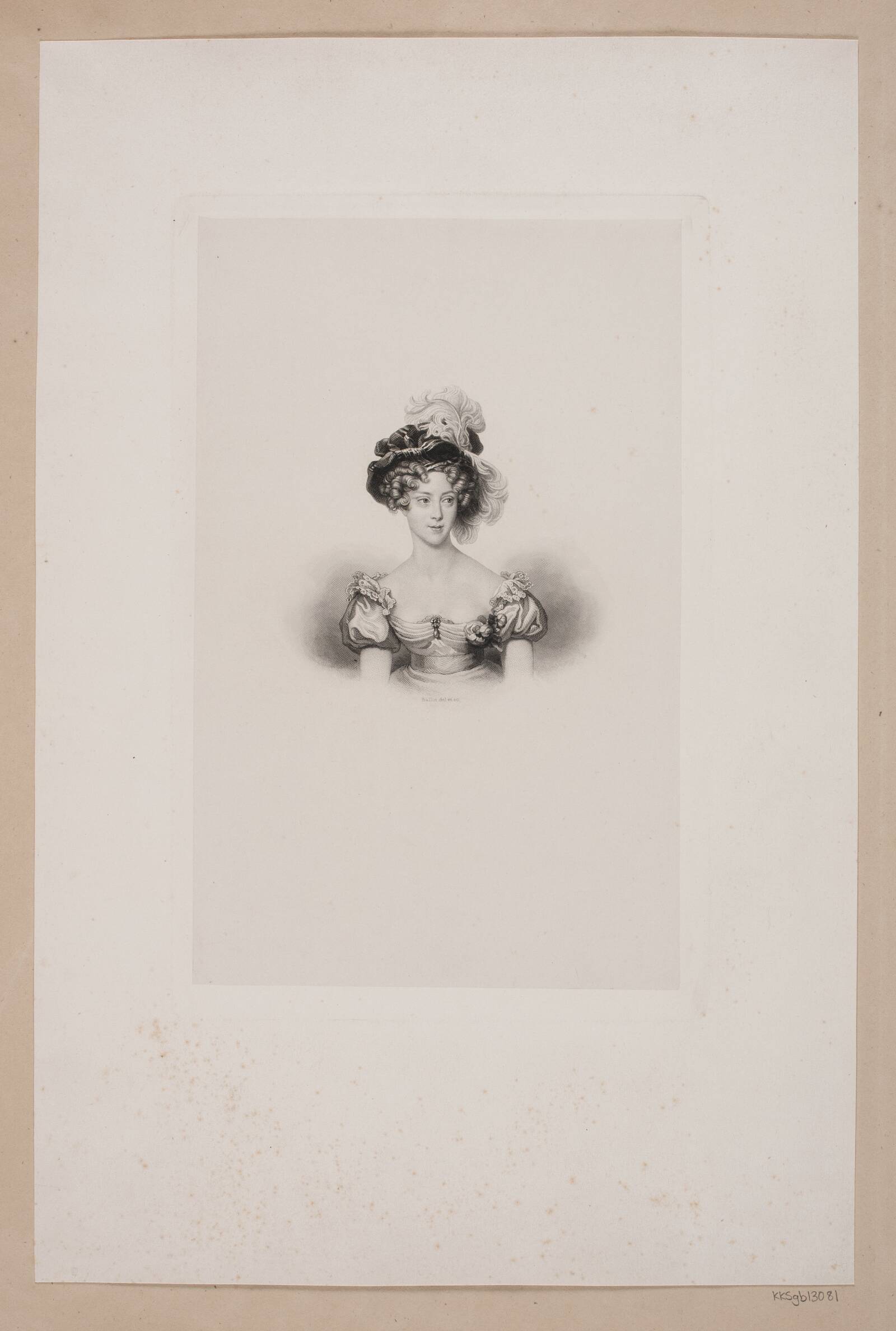 La duchesse de Berry, Joel Ballin, 1822-1885