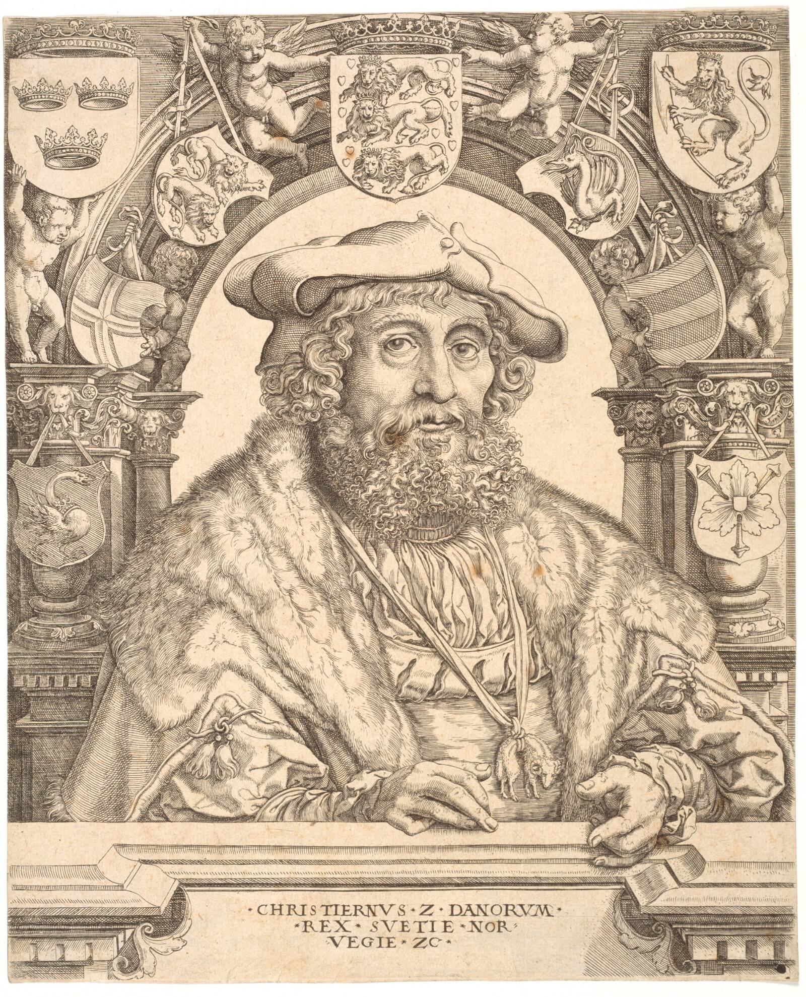 Kong Christian II af Danmark, Jacob Binck, 1526-1529