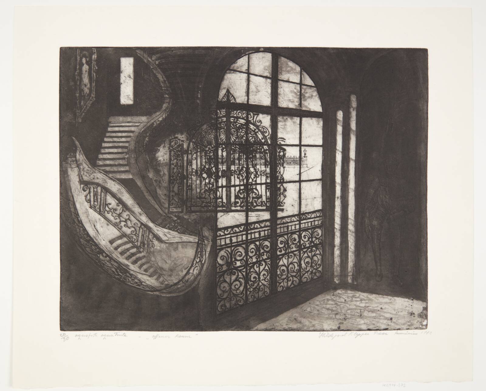 "Offener Raum", Hildegard Klepper-Paar, 1972
