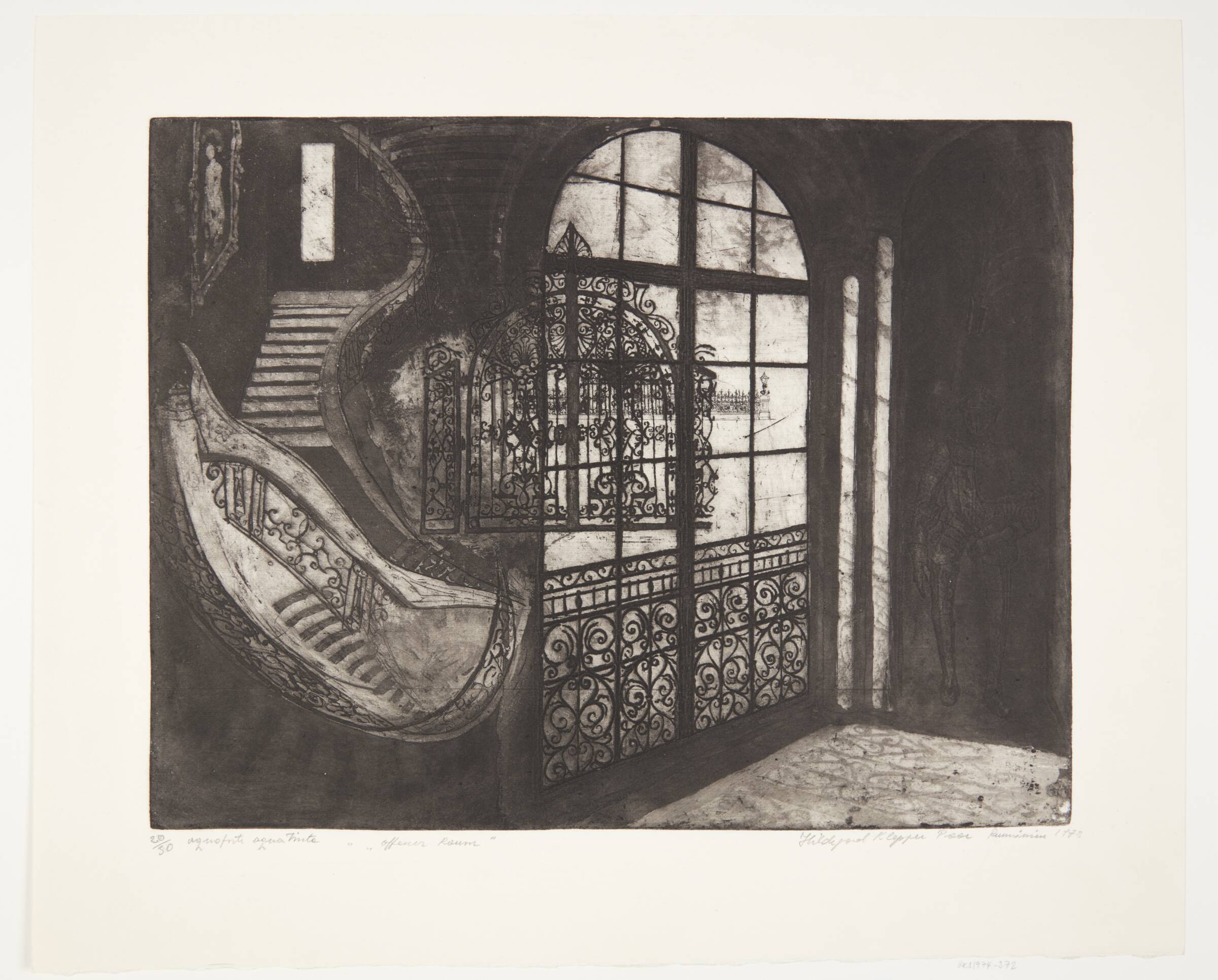 "Offener Raum", Hildegard Klepper-Paar, 1972