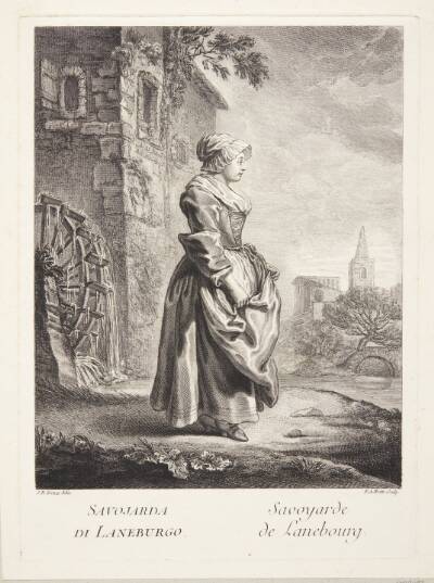 Kvinde fra Savoyen (Savoyarde de Lanebourg)