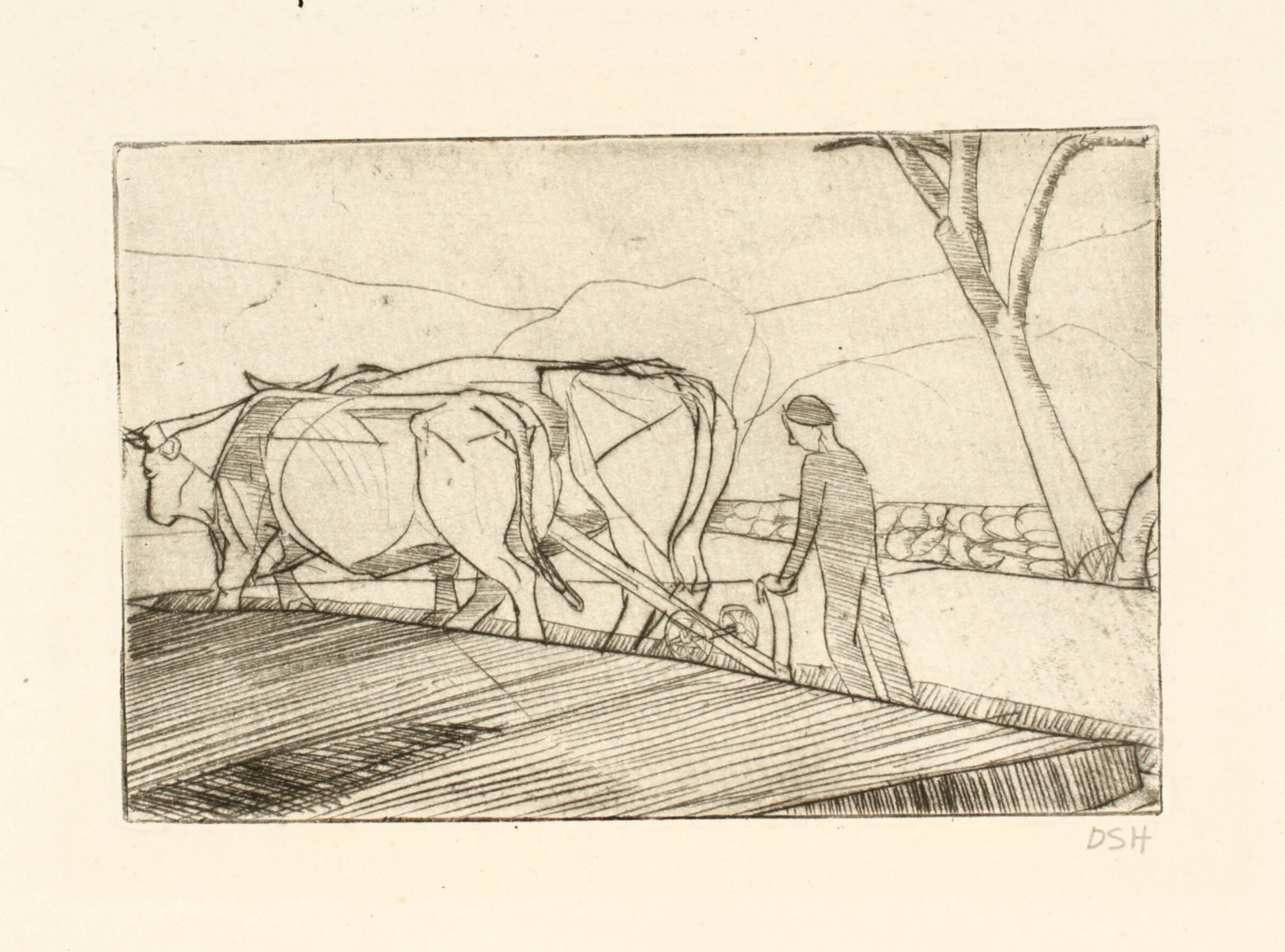 Okseforspand, Dan Sterup-Hansen, 1950