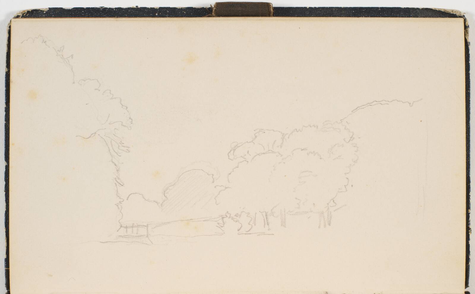 Et skovbryn, P.C. Skovgaard, 1872