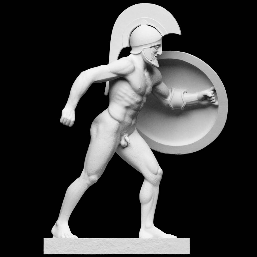 Striding Warrior, after Aphaia