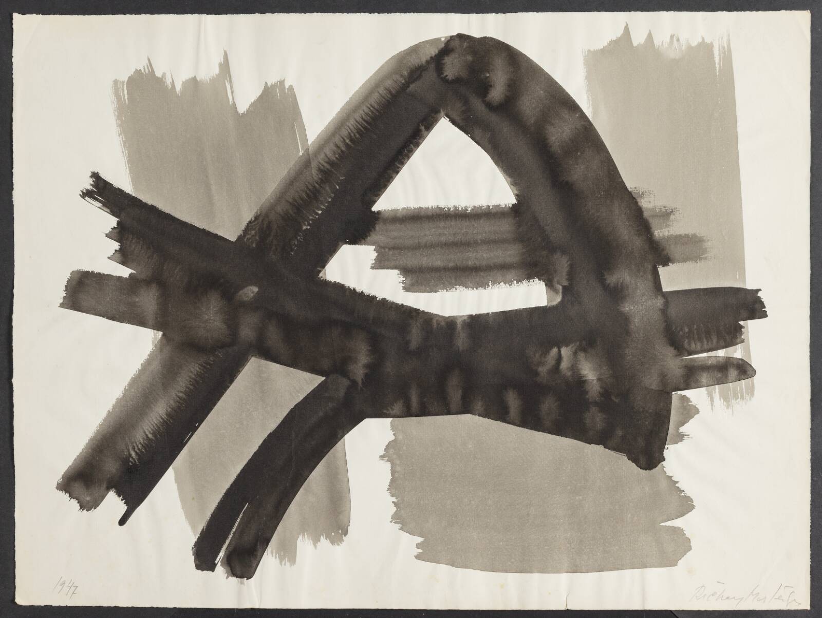 Uden titel, Richard Mortensen, 1947-1949
