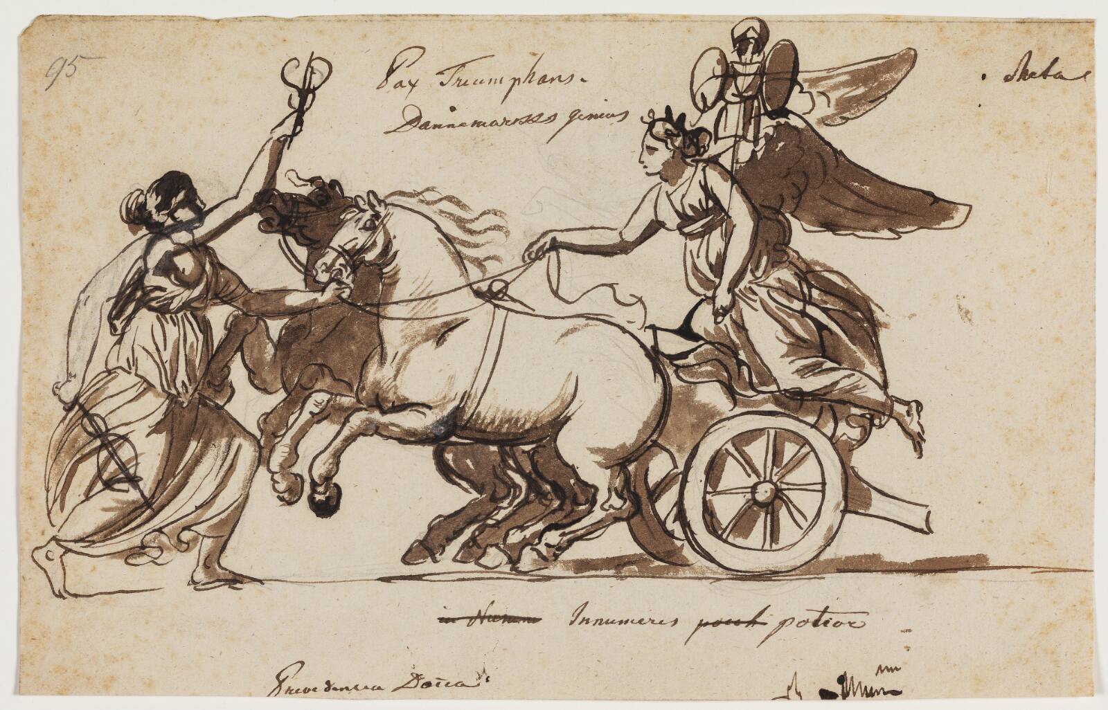 Pax trimphans, Nicolai Abildgaard, 1786-1789
