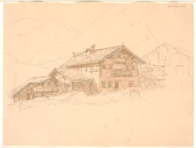 Bondehus i Tyrol. St. Mari