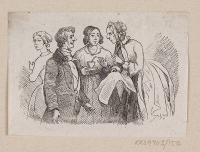 Illustration til "Det er ganske vist" i H.C. Andersen, "Eventyr og Historier", Bind 2