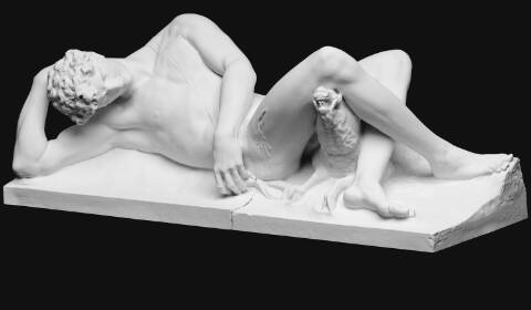 Sterbender Adonis, früher Michelangelo zugeschrieben