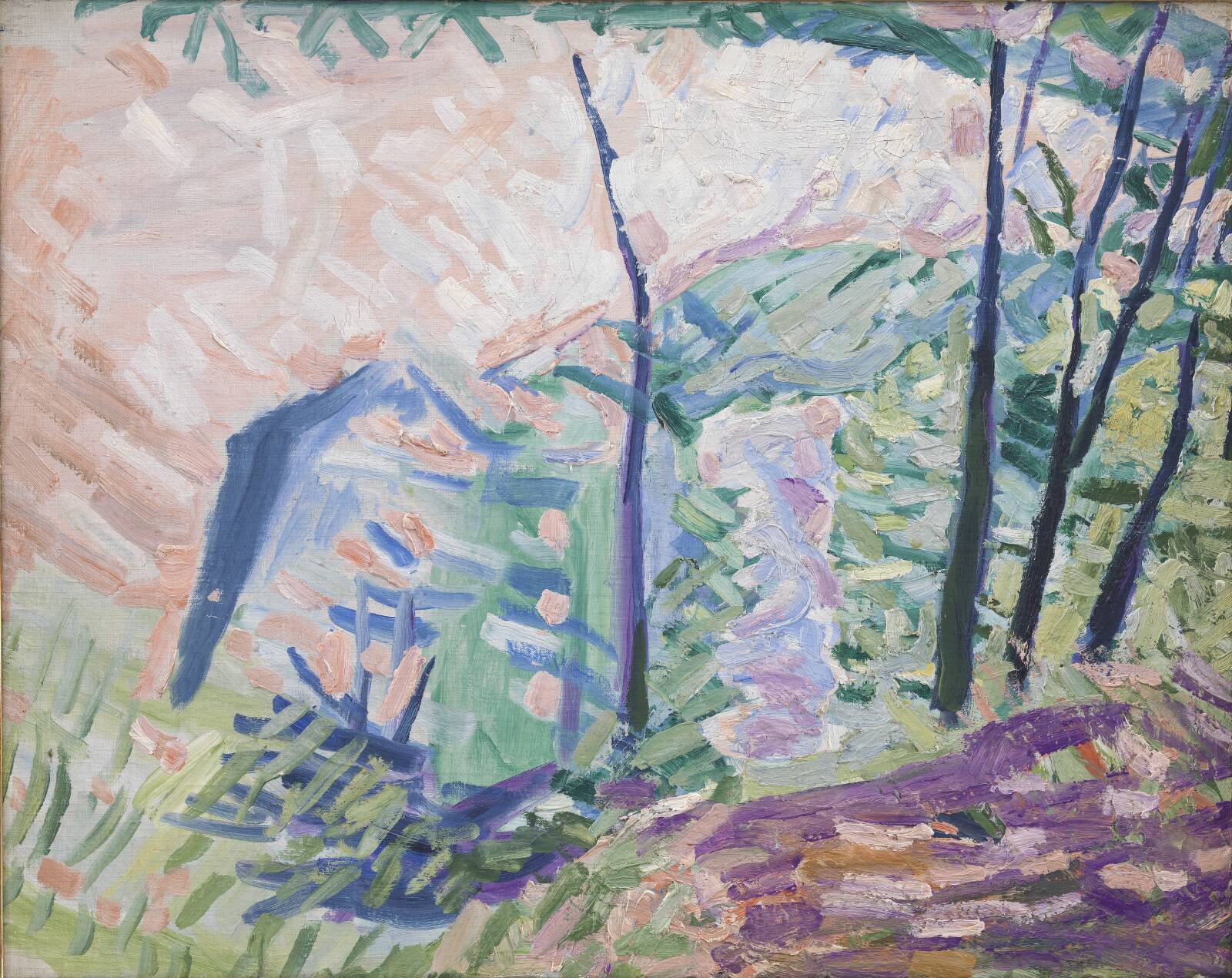 Forest near Bagsværd Lake, by Niels Larsen Stevns, 1941