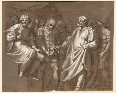 Mucius Scaevola for Porsenna
