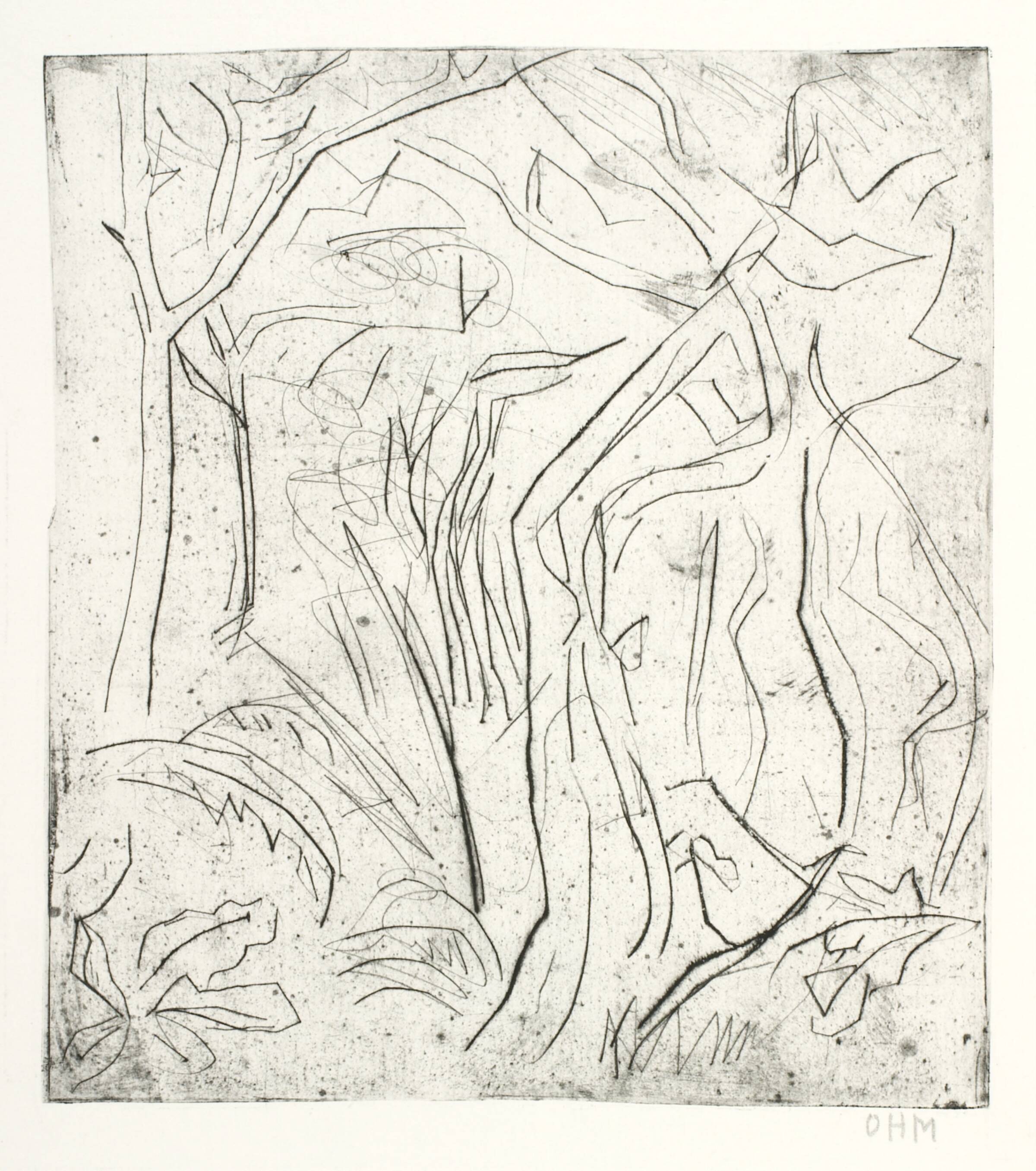 Skovlandskab, Olivia Holm-Møller, 1875-1970